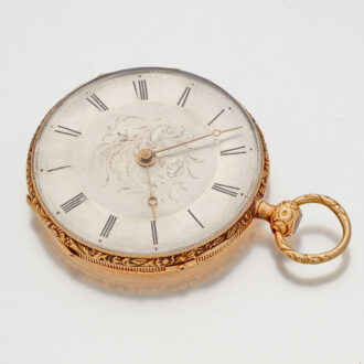 Swiss gold quarter repeating watch by Vacheron Circa 1830