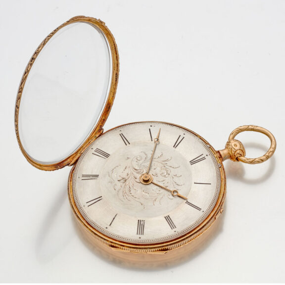 Swiss gold quarter repeating watch by Vacheron Circa 1830 Swiss gold quarter repeating watch by Vacheron Circa 1830
