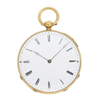Swiss gold repeater with historical military scene Circa 1846
