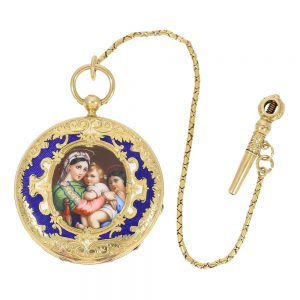 Swiss gold lady's watch 