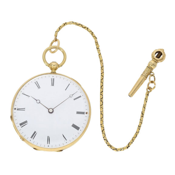 Swiss gold lady's watch "Madonna della Sedia" Circa 1845 Swiss gold lady's watch "Madonna della Sedia" Circa 1845