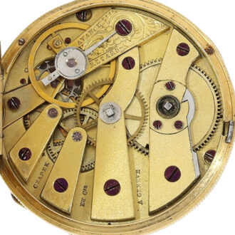 Swiss gold lady's watch "Madonna della Sedia" Circa 1845