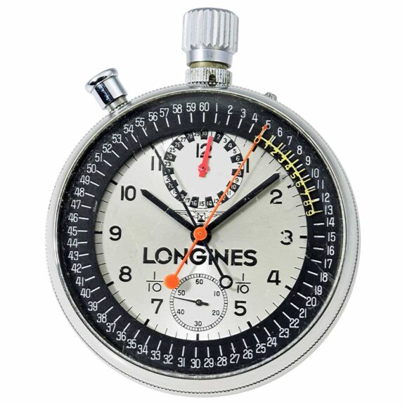 Swiss heavy 1/10th split second chronograph Circa 1968