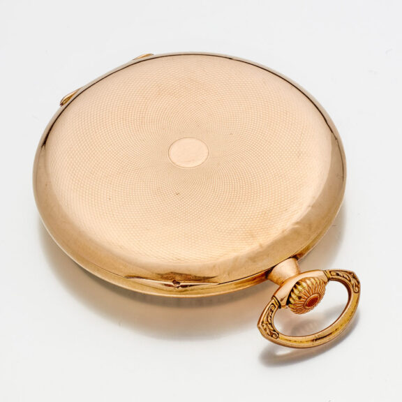 Swiss 14 carat gold keyless wind Art Deco watch Circa 1930 Swiss 14 carat gold keyless wind Art Deco watch Circa 1930