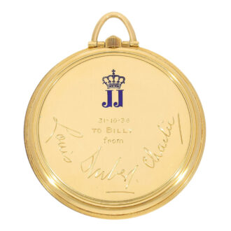Very fine Danish gold Art Deco dress watch Circa 1935