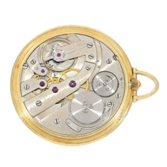Very fine Danish gold Art Deco dress watch Circa 1935