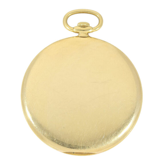 Swiss gold Art Deco dress watch with Breguet dial Circa 1930 Swiss gold Art Deco dress watch with Breguet dial Circa 1930