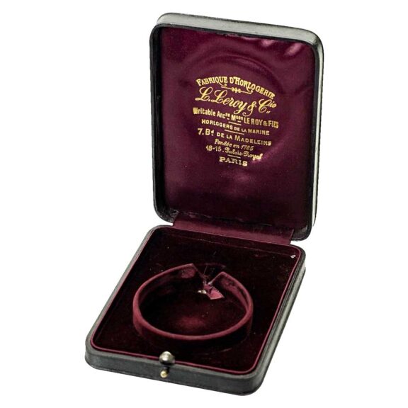 French silver open faced lever deck watch Circa 1890. French silver open faced lever deck watch Circa 1890.