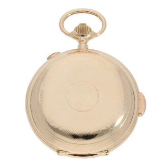 French gold repeating watch with 6 complications Circa 1900