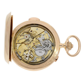 French gold repeating watch with 6 complications Circa 1900