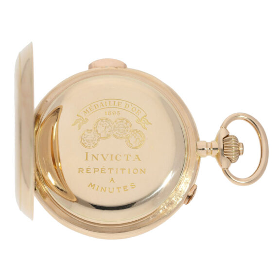 French gold repeating watch with 6 complications Circa 1900 French gold repeating watch with 6 complications Circa 1900