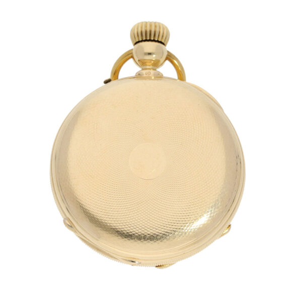 Swiss gold watch with pivoted detent escapement Circa 1860 Swiss gold watch with pivoted detent escapement Circa 1860
