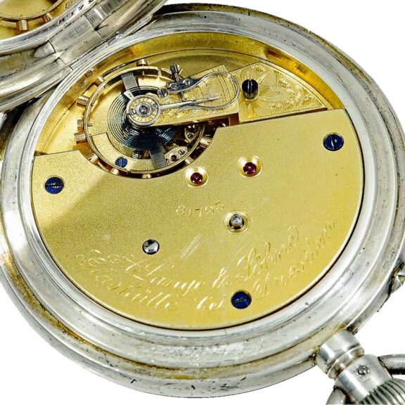 German silver Glashütte deck chronometer Circa 1918 German silver Glashütte deck chronometer Circa 1918