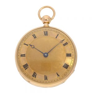 Swiss gold repeating watch with musical movement Circa 1811