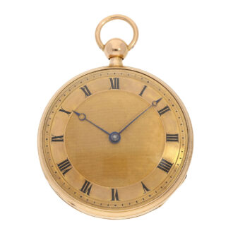 Swiss gold repeating watch with musical movement Circa 1811