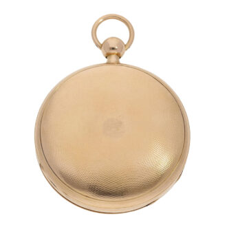 Swiss gold repeating watch with musical movement Circa 1811