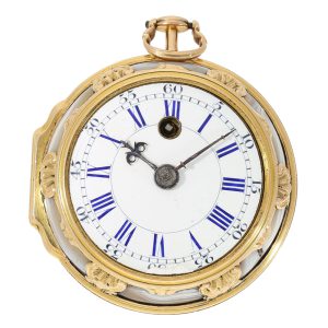 English gold/agate lever watch in Louis XV style Circa 1800