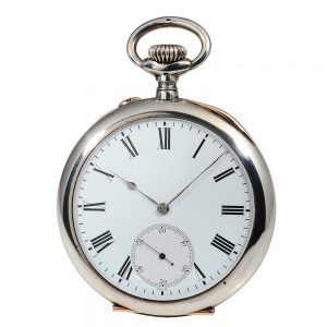 A Swiss silver heavy 