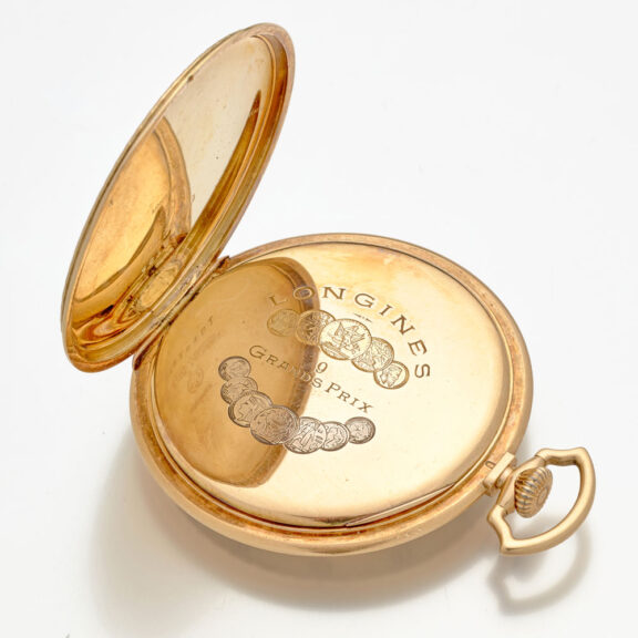 Swiss 14K gold open faced Art Deco dress watch Circa 1930 Swiss 14K gold open faced Art Deco dress watch Circa 1930
