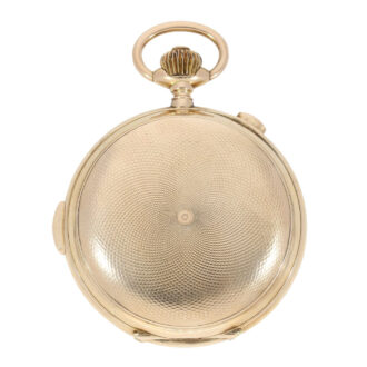 Swiss gold astronomical watch with 6 complications Circa 1900