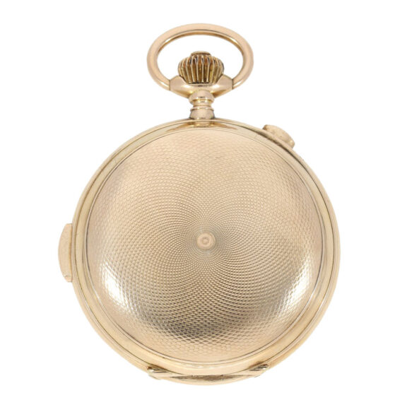 Swiss gold astronomical watch with 6 complications Circa 1900 Swiss gold astronomical watch with 6 complications Circa 1900
