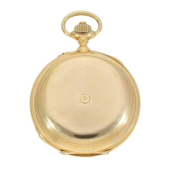 Swiss 18k gold watch with Grande & Petit Sonnerie Circa 1875 Swiss 18k gold watch with Grande & Petit Sonnerie Circa 1875