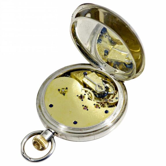 Swiss pocket watch with pivoted detent escapement Circa 1890 Swiss pocket watch with pivoted detent escapement Circa 1890