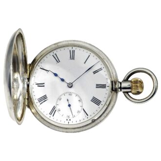 Swiss pocket watch with pivoted detent escapement Circa 1890