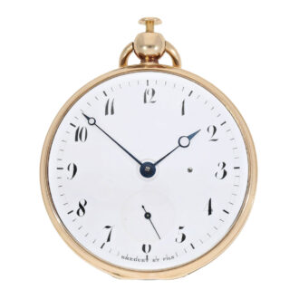 French 20k pink gold quarter repeating watch Circa 1809