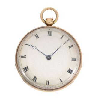 French pink gold Lepine repeater with ruby cylinder Circa 1810