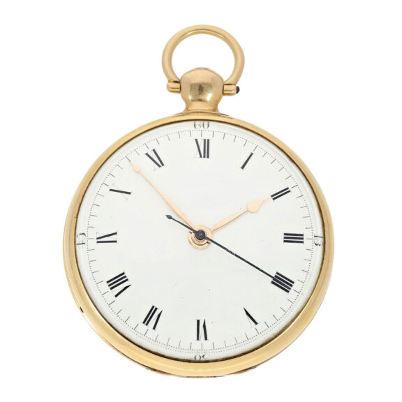 English gold chronometer, made for Chinese market Circa 1815