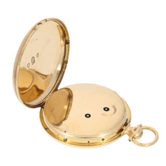 English gold chronometer, made for Chinese market Circa 1815