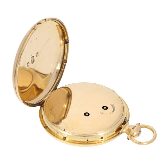 English gold chronometer, made for Chinese market Circa 1815 English gold chronometer, made for Chinese market Circa 1815