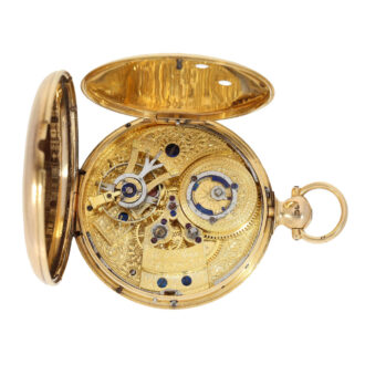 English gold chronometer, made for Chinese market Circa 1815