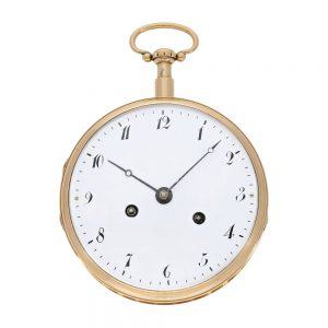 Swiss 18k pink gold repeater with grande sonnerie Circa 1820