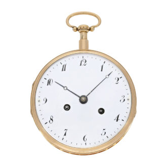 Swiss 18k pink gold repeater with grande sonnerie Circa 1820