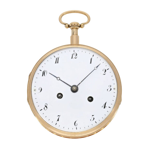 Swiss 18k pink gold repeater with grande sonnerie Circa 1820