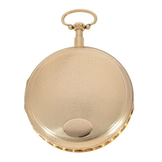 Swiss 18k pink gold repeater with grande sonnerie Circa 1820