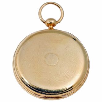 English 18 carat gold pocket chronometer watch Circa 1840