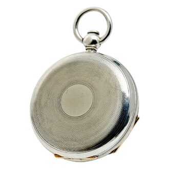 American silver pocket watch “Patent Chronometer” Circa 1860