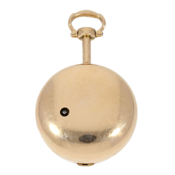 English gold/enamel watch with oriental pearls Circa 1795 English gold/enamel watch with oriental pearls Circa 1795
