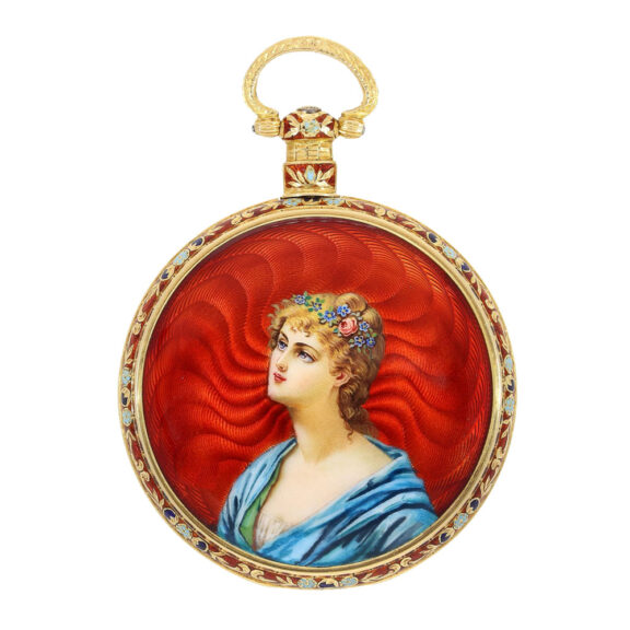 English duplex watch made for the Chinese market Circa 1840