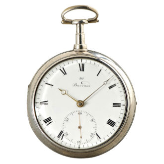 English pair cased silver pocket chronometer watch Circa 1803