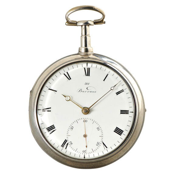 English pair cased silver pocket chronometer watch Circa 1803