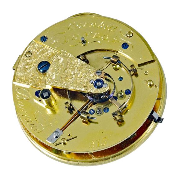 English pair cased silver pocket chronometer watch Circa 1803 English pair cased silver pocket chronometer watch Circa 1803