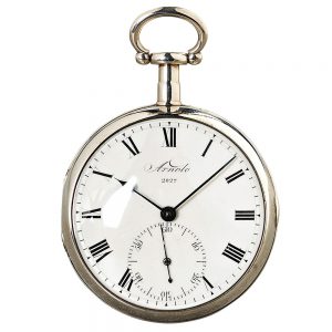 English silver pocket chronometer of high quality Circa 1807