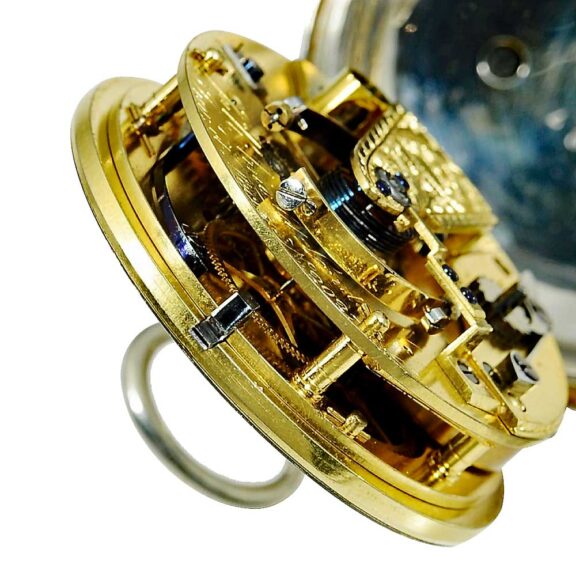 English silver pocket chronometer of high quality Circa 1807 English silver pocket chronometer of high quality Circa 1807