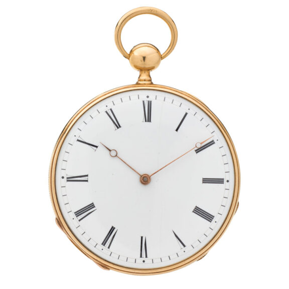 Very rare French enamel watch with quarter repeater Circa 1835 Very rare French enamel watch with quarter repeater Circa 1835