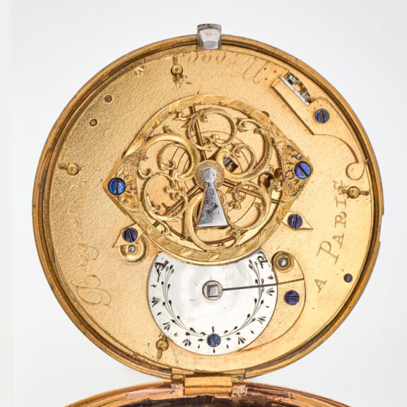 Splendid French gold and enamel gentleman's watch Circa 1800 Splendid French gold and enamel gentleman's watch Circa 1800