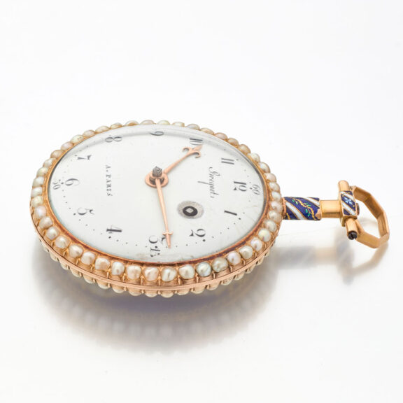 Splendid French gold and enamel gentleman's watch Circa 1800 Splendid French gold and enamel gentleman's watch Circa 1800